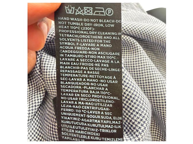 Camicia Tom Ford in Tweed con Bottoni in Cotone Grigio - vista 10