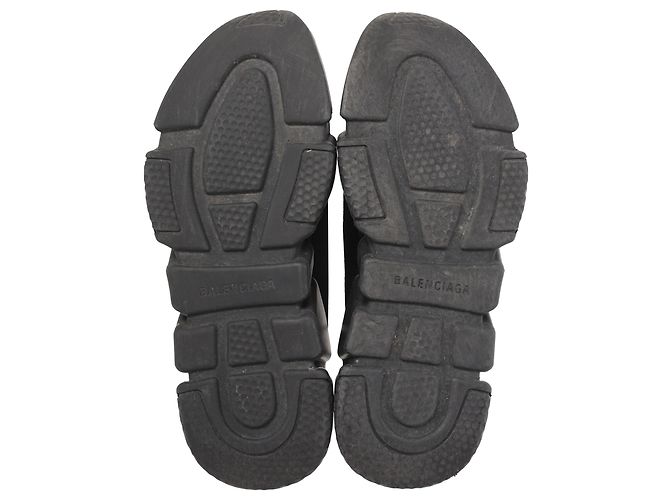 Balenciaga Speed Trainer Shoes in Black Polyester - view 5