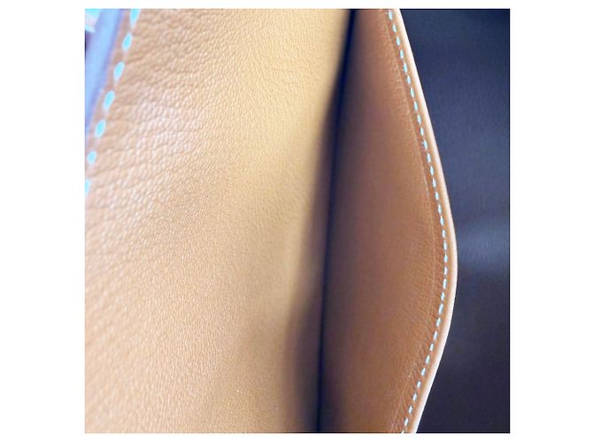 Hermès Birkin 30 Gold Hardware in pelle Togo marrone Rosso - vista 14