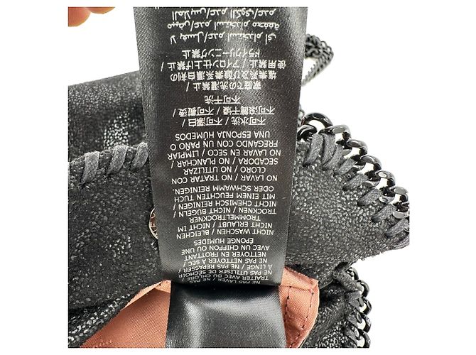 Stella Mc Cartney Borsa Tote Falabella di Stella McCartney in pelle nera - vista 12