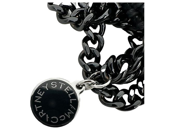 Stella Mc Cartney Borsa Tote Falabella di Stella McCartney in pelle nera - vista 5