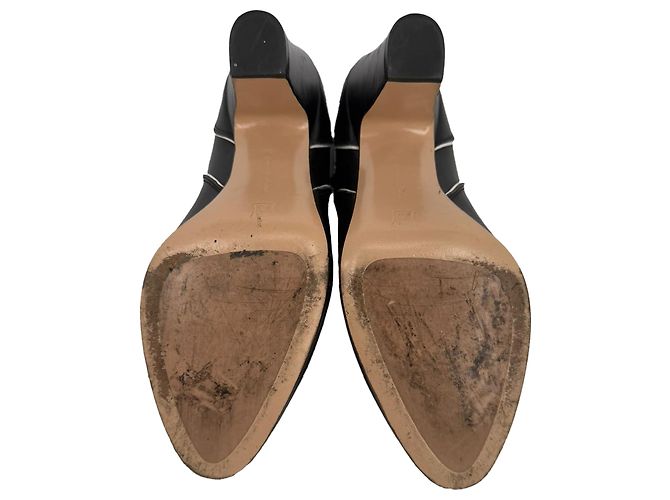 Stivaletti Western Gianvito Rossi in pelle nera Nero - vista 6