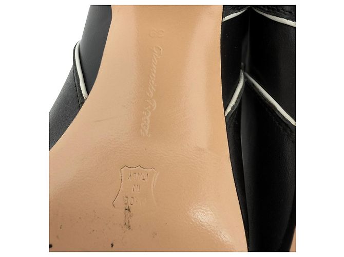 Stivaletti Western Gianvito Rossi in pelle nera Nero - vista 9
