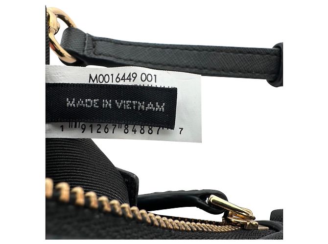 Borsa a tracolla texturizzata Marc Jacobs in pelle nera Nero - vista 12