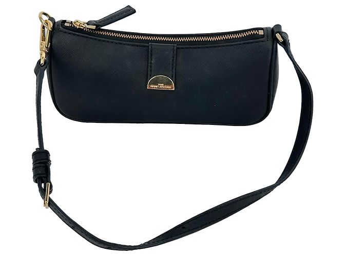 Borsa a tracolla texturizzata Marc Jacobs in pelle nera Nero - vista 2