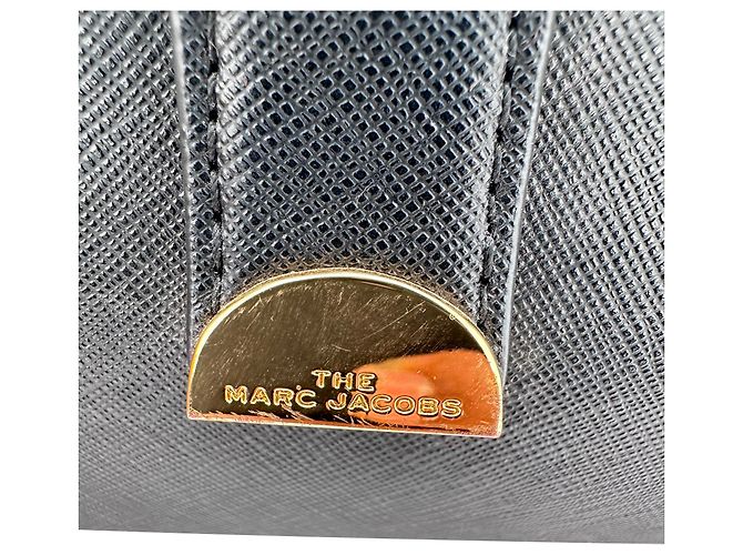 Borsa a tracolla texturizzata Marc Jacobs in pelle nera Nero - vista 6