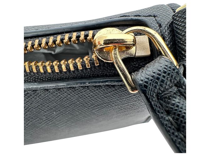 Borsa a tracolla texturizzata Marc Jacobs in pelle nera Nero - vista 7