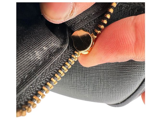 Borsa a tracolla texturizzata Marc Jacobs in pelle nera Nero - vista 9