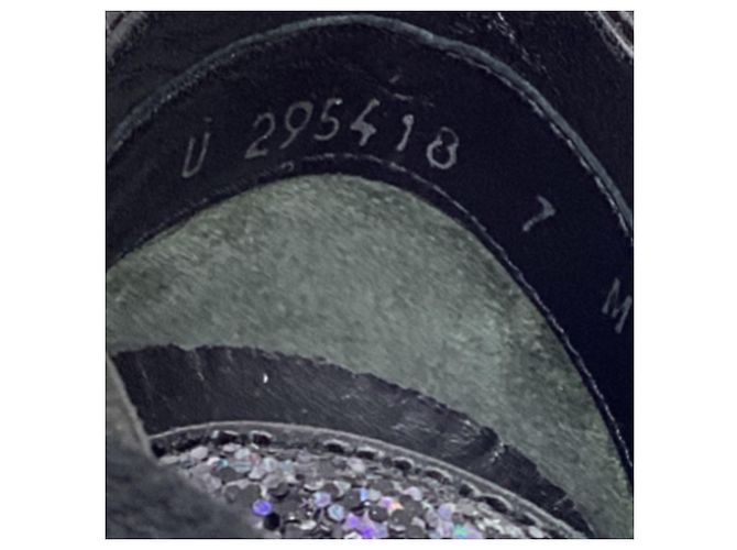 Sneakers basse Stuart Weitzman in glitter multicolore - vista 7