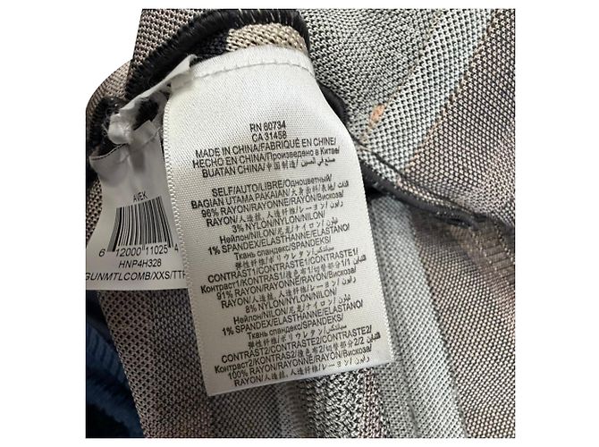 Herve Leger Abendjacke mit Fransen und Streifen aus mehrfarbiger Viskose Mehrfarben - Ansicht 6
