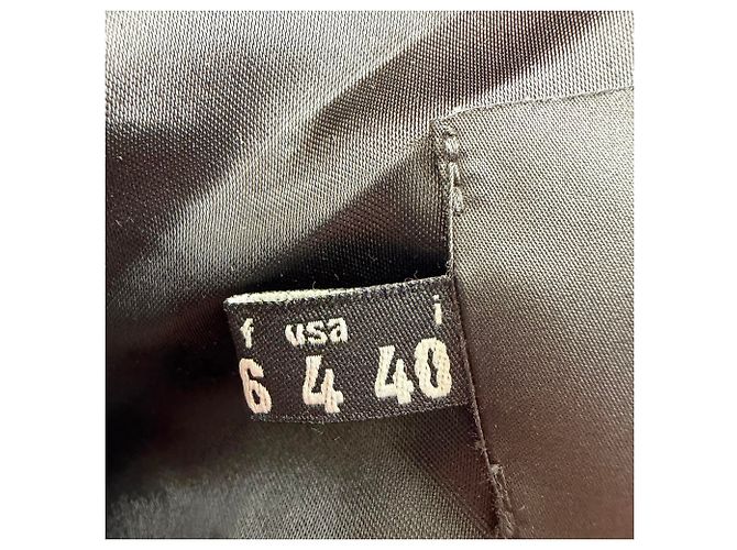 Abrigo con cremallera Love Moschino en poliéster negro - vista 7