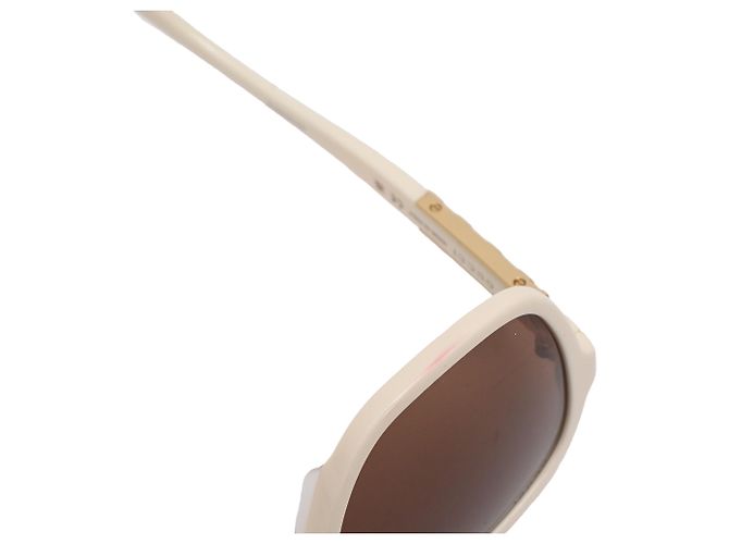 Gafas de sol oversize Gucci GG1189SA en acetato marfil Blanco Crudo - vista 13
