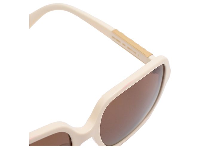 Gafas de sol oversize Gucci GG1189SA en acetato marfil Blanco Crudo - vista 18