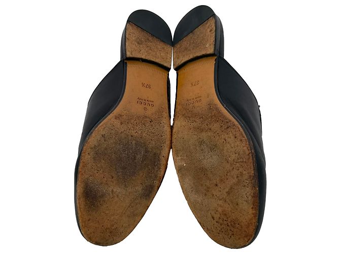 Mocassini Princetown Gucci in pelle nera Nero - vista 11