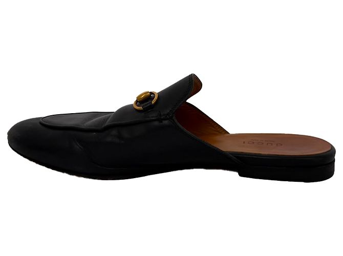 Mocassini Princetown Gucci in pelle nera Nero - vista 4