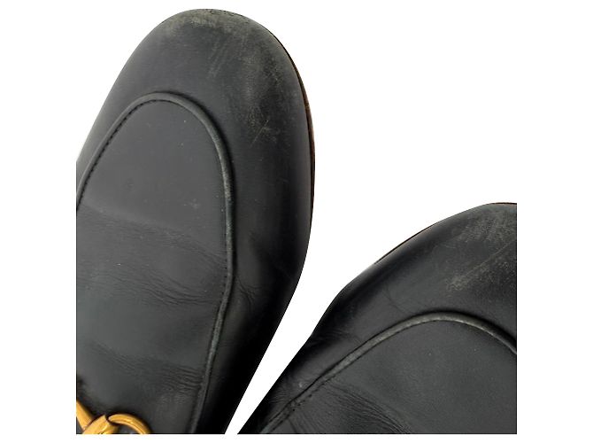 Mocassini Princetown Gucci in pelle nera Nero - vista 6