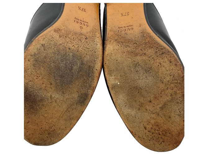Mocassini Princetown Gucci in pelle nera Nero - vista 8