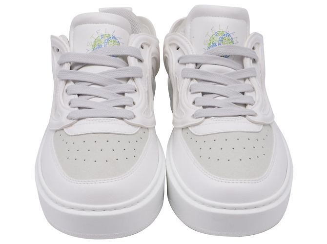 Stella Mc Cartney Sneakers S-Wave in pelle bianca Stella McCartney Bianco - vista 2