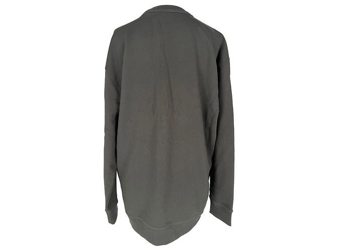 Burberry England Unlimited Sweatshirt aus schwarzer Baumwolle - Ansicht 2