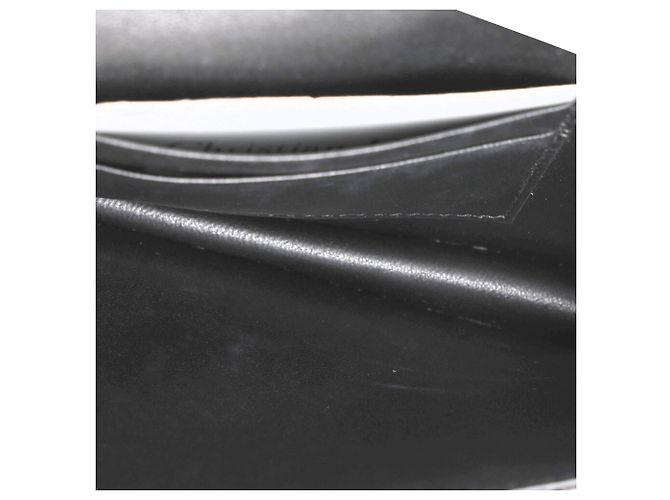 Dior Cannage Caro Gürteltasche mit Kette aus schwarzem Leder - Ansicht 9
