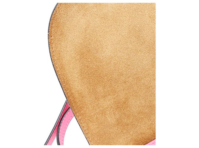 Mini Gate Crossbody Bag en piel de becerro rosa Loewe - vista 10