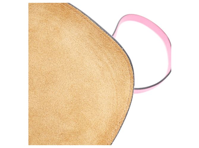 Mini Gate Crossbody Bag en piel de becerro rosa Loewe - vista 11
