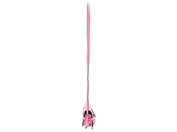 Mini Gate Crossbody Bag en piel de becerro rosa Loewe - vista 2