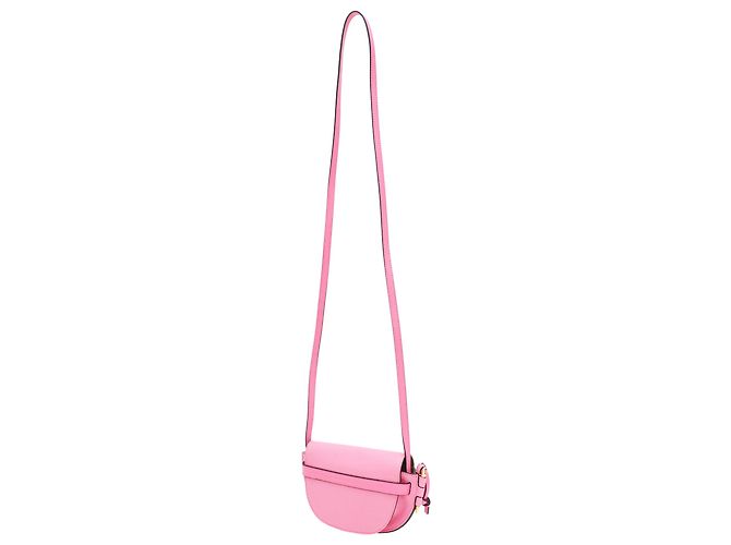 Mini Gate Crossbody Bag en piel de becerro rosa Loewe - vista 3