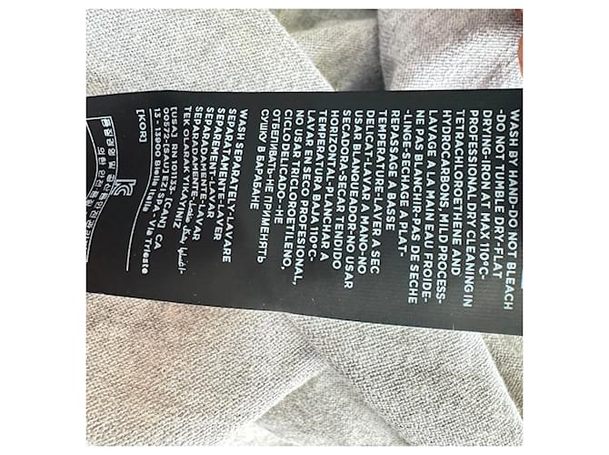 Tom Ford Strickpullover mit Rollkragen aus grauer Baumwolle - Ansicht 7
