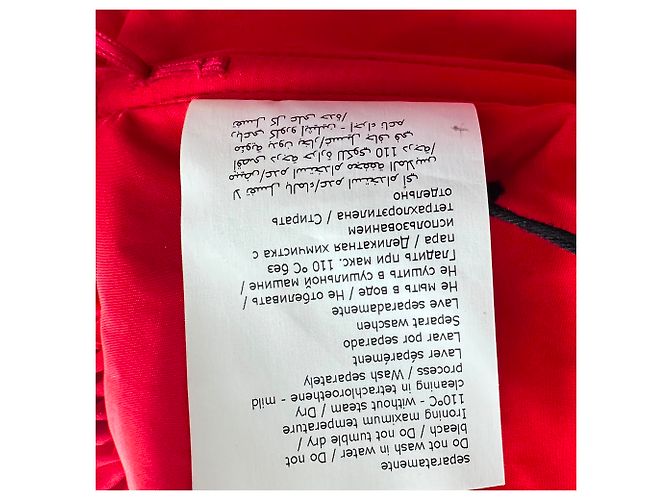 Autre Marque Vestido mini con volantes y escote corazón Philosophy di Lorenzo Serafini en rojo Polyester Roja - vista 7