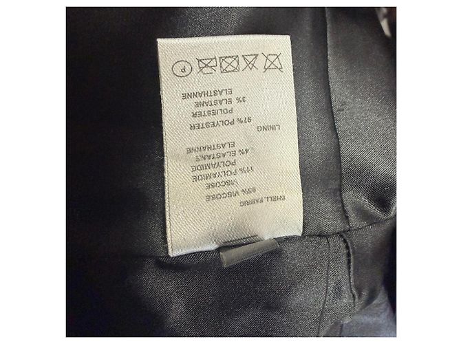 Joseph Mini-Shift-Kleid aus schwarzer Viskose-Velours - Ansicht 5