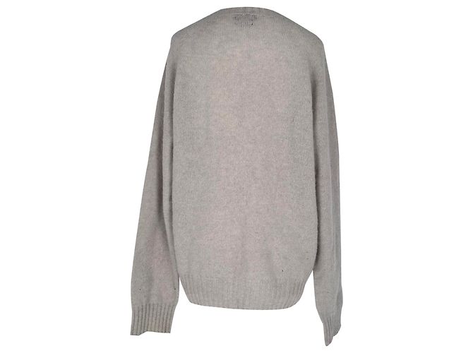 Tom Ford Strickpullover mit Rundhalsausschnitt aus Beige Kaschmir - Ansicht 3