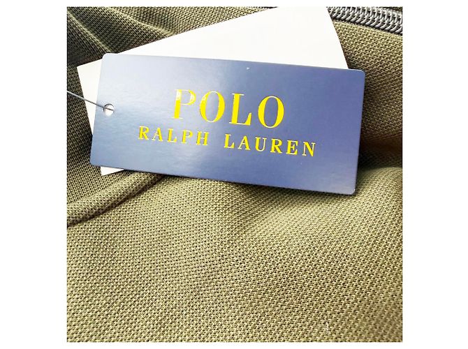 Felpa con zip integrale Polo Ralph Lauren in cotone verde oliva - vista 16