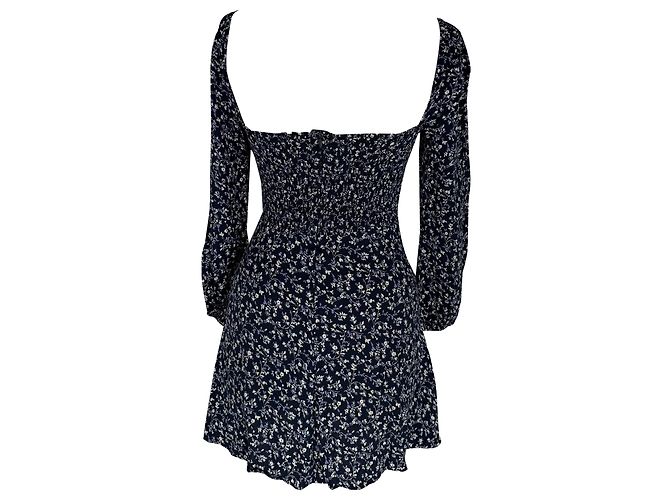 Vestido corto Mochi de Reformation en viscosa con estampado floral - vista 3