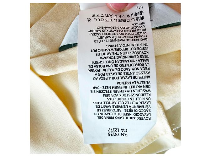 Camicia Max Mara Onorata con dettaglio sciarpa in seta avorio Bianco Crudo - vista 5
