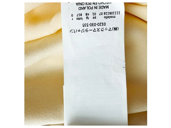 Camicia Max Mara Onorata con dettaglio sciarpa in seta avorio Bianco Crudo - vista 6