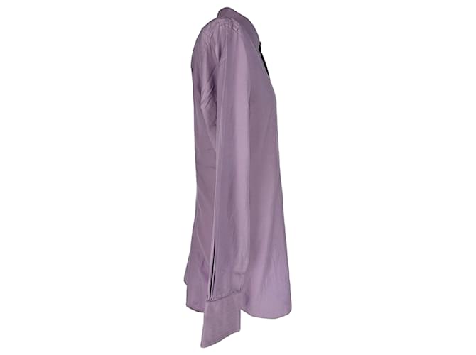 Camicia Tom Ford con bottoni in cotone viola Porpora - vista 2