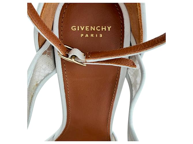 Givenchy High Heels mit Spitzenmuster in Weiß - Ansicht 10
