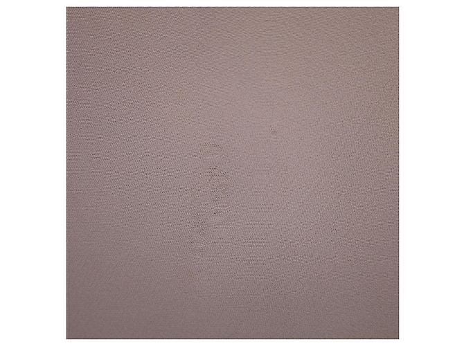Top sem mangas de gola alta Theory em poliéster creme Branco Cru - vista 2