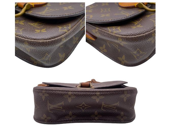 Louis Vuitton Vintage braune Monogramm-Canvas Saint Cloud PM Crossbody Bag - Ansicht 4