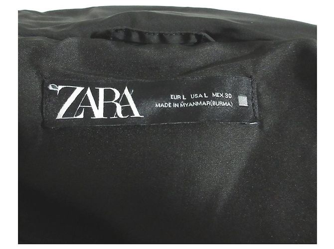 Autre Marque Chaqueta acolchada ZARA Negro - vista 6