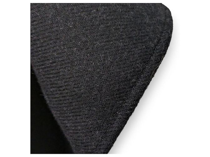 Burberry TB Logo Wollcape Schwarz - Ansicht 7