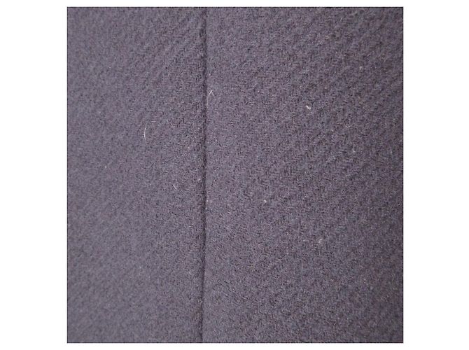 Chloé Abrigo 2way de lana y shearling Chloe Azul Azul marino - vista 17