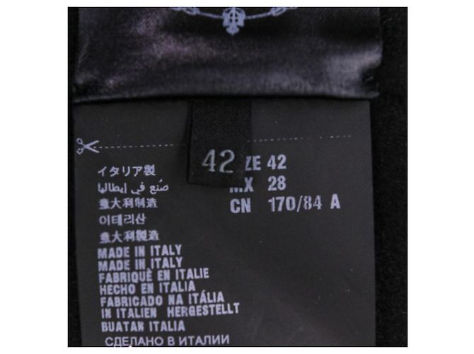 Prada Virgin Wool Angora Jacket Black - view 13