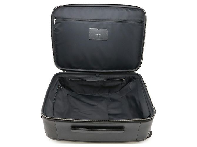 Valigia Louis Vuitton Pegase Legere Taiga Nero Grigio - vista 5