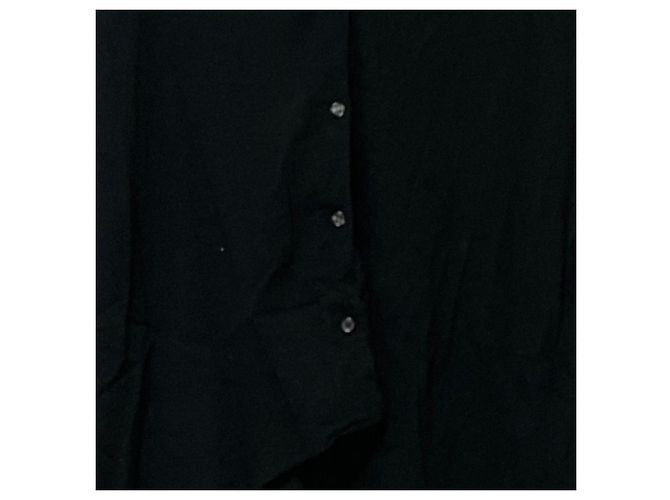 Autre Marque Camisa Yamaday MEDOC Oversized con cuello mao Negro - vista 2