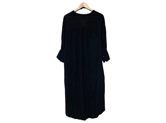 Autre Marque Camisa Yamaday MEDOC Oversized con cuello mao Negro - vista 3