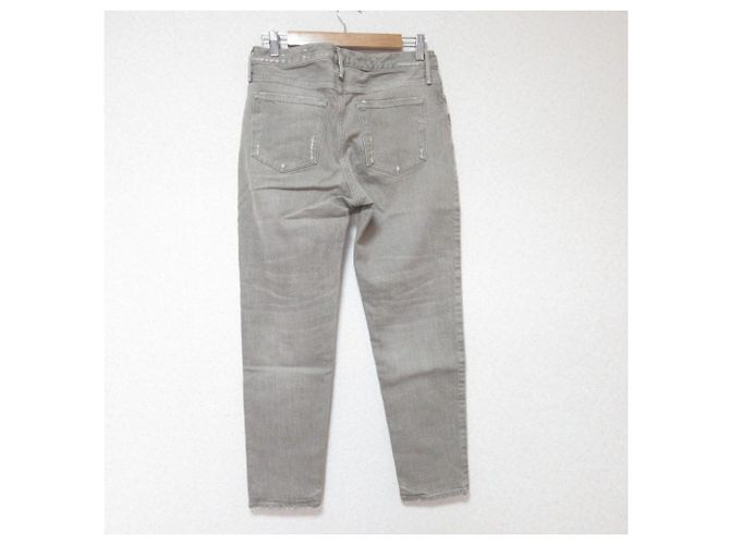 Autre Marque Pantalones vaqueros upper hights THE LADY Castaño - vista 2