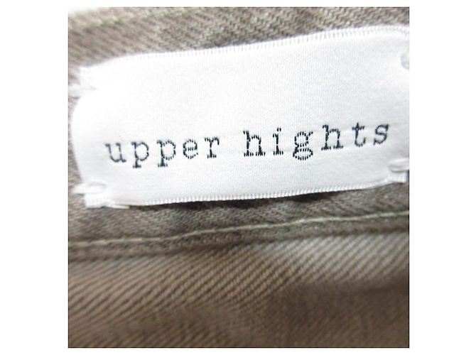 Autre Marque Pantalones vaqueros upper hights THE LADY Castaño - vista 6