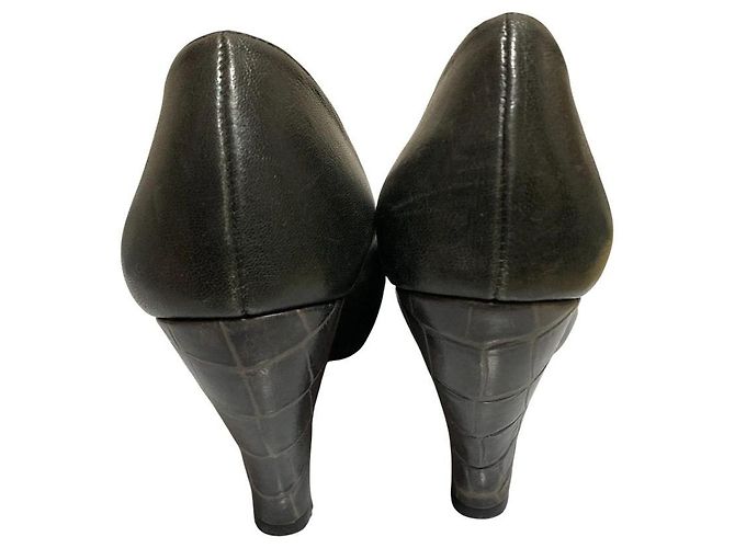 Autre Marque Lederpumps Chie Mihara Schwarz - Ansicht 5